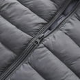 thumbnail image 5 of Trupants Juniors' 14T Gray Puffer Jacket - Warm, Hooded with Zipper Pockets, Water-Resistant Winter Coat for School & Outdoor, 5 of 8