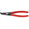 thumbnail image 1 of KNIPEX 48 21 J31 SB Pinza de precisión para anillos de retención interiores en taladros recubiertos de plástico antideslizante acabado pavonado 210 mm, 1 of 1