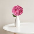 thumbnail image 4 of JingChun Artificial Fake Flowers Plants Silk Hydrangea 1 Flower Head Arrangements Wedding Bouquets Decorations Plastic Floral Table Centerpieces Home Kitchen Garden, 4 of 5