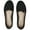 Black Wild Universe 1910013-228, variant on Women's Wide Width Flats Shoes, Soft Knitted Breathable Plus Size Ladies Slip on Office Ballet Shoes.