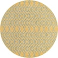 thumbnail image 3 of Jill Zarin Outdoor Collection Area Rug - Turks and Caicos (6' 7" Round Yellow and Aqua/Light Blue), 3 of 11