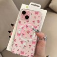 thumbnail image 2 of Pink Bow Ribbon Floral Skin Magnetic Mobile Phone Case, Supports Wireless Charging, Suitable for iPhone 16 Pro Max/15/14plus/13 Mobile Phone Protective Case, 2 of 6
