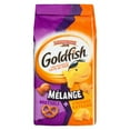 thumbnail image 4 of Pepperidge Farm® Goldfish® Mini-craquelins Mélange Cheddar extrême et bretzels (Sachet de180g), 4 of 11
