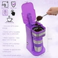thumbnail image 6 of Mixpresso Single Serve Coffee Maker Ground Coffee and 14oz Travel Mug, 6 of 8
