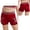 Burgundy, variant on Hansber Kids Girls Dance Gymnastics Shorts Shiny Rhinestones Elastic Waistband Yoga Tennis Shorts Hot Pants White 6