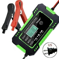 Giunmcul 50% Off Clear Car Battery Charger, 12V/6A Smart Automatic Battery Charger Automotive for Car