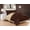 Brown/Cream, variant on Reversible Down Alternative Comforter Multiple Colors