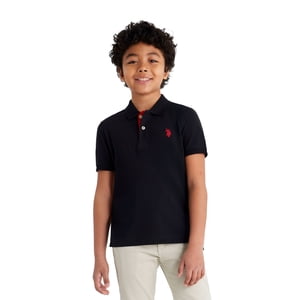 U.S. Polo Assn. Boys Pique Polo Shirt