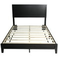 thumbnail image 6 of Home Square 2-Piece Set with Queen Platform Bed & Dresser with Lock in Black, 6 of 7