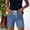 Shorts-A03Light Blue, variant on Gamivast Plus Size Denim Shorts for Women High Waisted Drawstring Jean Shorts Casual Summer Pull on Above Knee Y2K Jean Shorts with Pockets Relaxed Fit Comfy Short Pants Blue XL