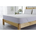 thumbnail image 2 of DreanLab FRE161XXWHIT03 Levinsohn Housse de Matelas Rafraîchissante en Jacquard avec Maille, Blanc - Grand, 2 of 6