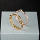 thumbnail image 4 of Anillo de giro exquisito de las mujeres aleación clásica anillo de la novia que tuerce atractiv CACAGOO Anillo, 4 of 6