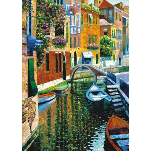 Anatolian Puzzle 1500 Piece - Romantic Canal