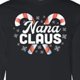 thumbnail image 4 of Inktastic Nana Claus Long Sleeve T-Shirt, 4 of 5