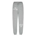 thumbnail image 6 of ShomPort Women's Fleece Lined Sweatpants High Waist Joggers Pants Graphic Print Lounge Trouser with Pockets, 6 of 6
