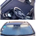 thumbnail image 4 of Deckon - Parasol universal para coche, acordeón, parabrisas delantero retráctil automático, camión (vidrio frontal) Kuyhfg Bienvenido a Kuyhfg, 4 of 5