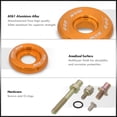 thumbnail image 2 of AJP Distributors JDM Low Profile Aluminum Engine Slim Valve Cover Cap Washer Bolts Hardware Dress Up Kit Gold Compatible/Replacement For Honda Civic Acura Integra B16 B17 B18 B Series DOHC VTEC Motor, 2 of 4