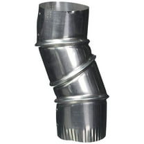 Dundas Jafine Adjustable Elbow 90 Degree Dryer Ducting - Aluminum - 3 In.