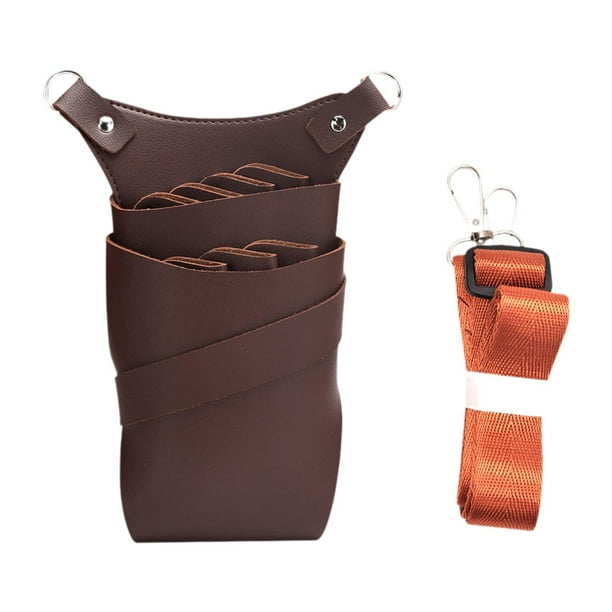Estuche para tijeras de peluquería, ligero, para llevar en la cintura, para tijeras, peines y pinzas, para hombres y mujeres