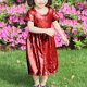 thumbnail image 2 of Odeerbi 3-8 Años Niñas Vestido de Verano de Lentejuelas Brillantes Vestido de Fiesta de Cumpleaños Color Sólido Vestido de Manga Corta Con Cremallera, 2 of 6
