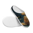 thumbnail image 3 of Lsque Leopard Reading Tarot Cards Pattern Womens Comfort Cotton on Scuff With Memory Foam and Anti-skid Sole Slipper-37/38, 3 of 7