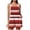 Hot Pink, variant on Omexry Women's Shorts Casual Women's Sleeveless Linen Fashionable Loose Casual Spring and Summer Pocket Buttons Jumpsuit Pink S