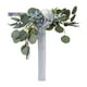 thumbnail image 2 of Respaldo la Flor artificial Cintas florales Decoración PEW Decoración de artificial rústica Accesorios de fotografía para azul Macarena boda, 2 of 8