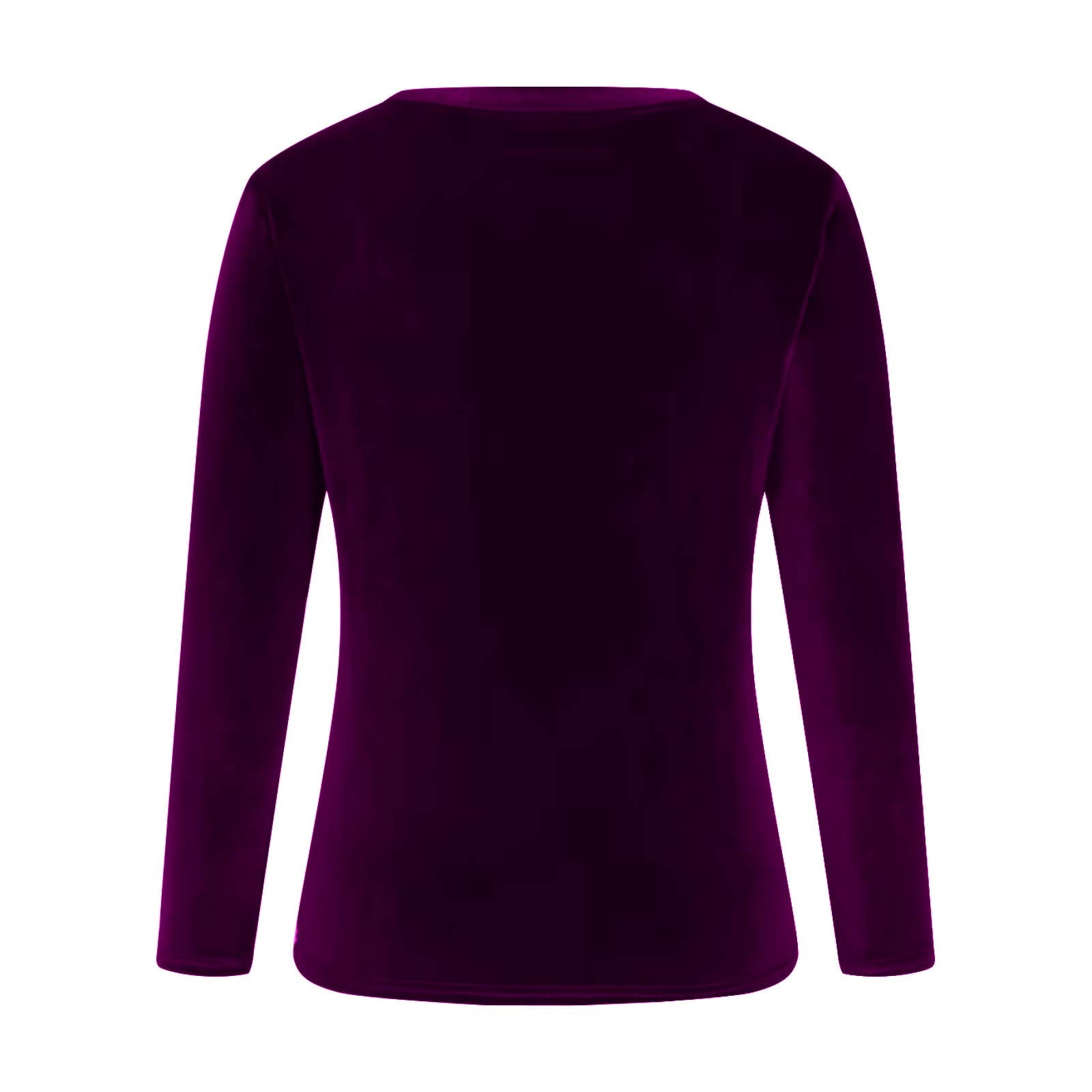 womens velvet holiday tops