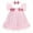 Light Pink, variant on IDOPIP Toddler Baby Girls Sequins Bow Tie Tutu Dress Rainbow Ruffle Tulle Princess Dress with Headband