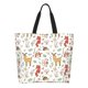 thumbnail image 1 of Disketp Cute Little Animals Bolsa Tote Estampada para Mujer, Bolso de Hombro y de Mano para Compras y Viajes, 1 of 8