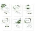 thumbnail image 4 of Greenery Floral Sympathy Cards / 24 Sympathy Cards And Envelopes / 6 Modern Designs / 4 5/8" x 6 1/4" Sympathy Greeting Cards, 4 of 5