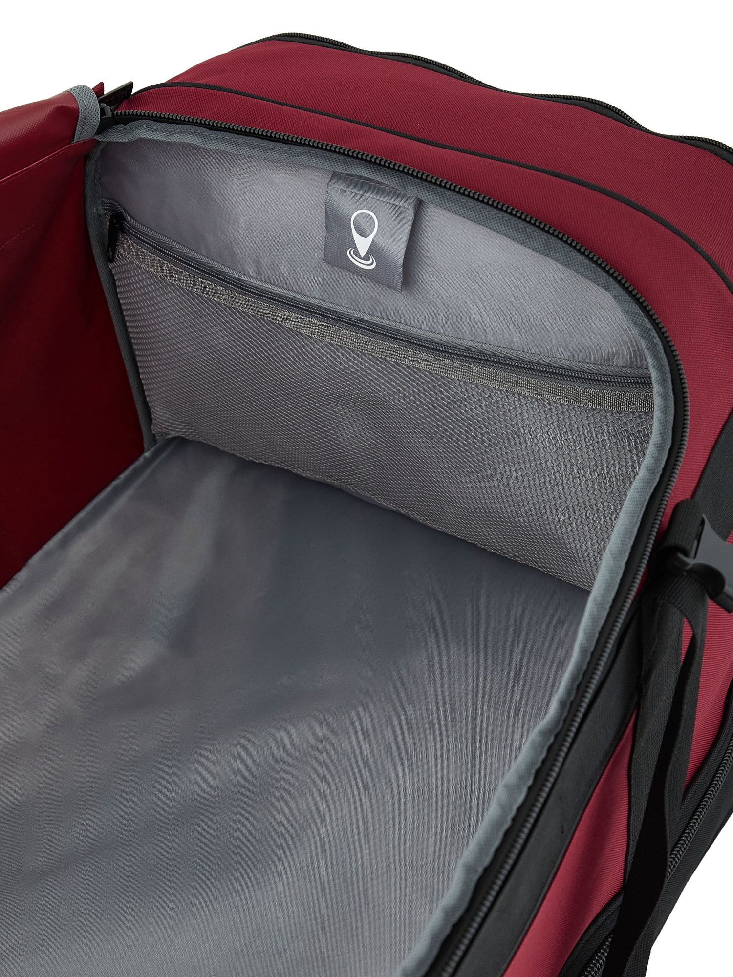 Protege 36" Everyday Journey Jumbo Rolling Duffel, Red