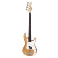 thumbnail image 2 of Fretless Electric Bass Guitar GP Bass Full Size 4 String for Experienced Bass Players with Wrench Tools, Burlywood, 2 of 10