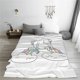 thumbnail image 5 of Balery Unicorn and Wine Manta de Felpa Suave y Acogedora – Cobija de Franela Aterciopelada para Cama, Lavable y Cálida para Sofá, Mascotas, Transpirable-80"x60", 5 of 7