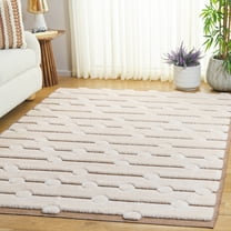 SAFAVIEH Celebrity Moira Geometric Area Rug, Ivory/Beige, 9' x 12'