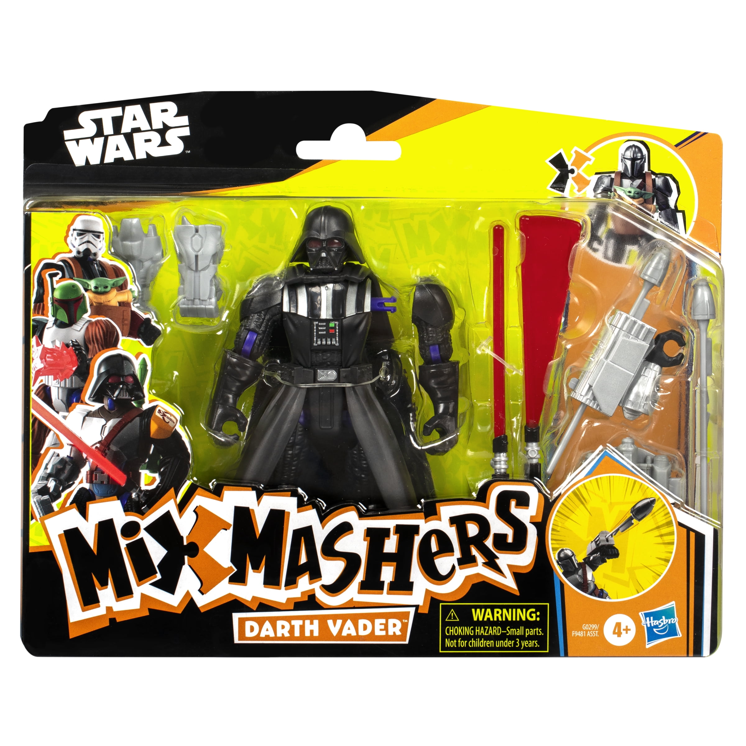 Star Wars MixMashers Darth Vader Action Figure 5-inch Mix-and