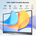 thumbnail image 2 of Monitor portátil QQH Z12-3 15.6" FHD 1080P USB-C HDMI, 2 of 9