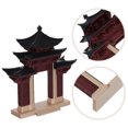 thumbnail image 1 of OULII Adorno Para De Peces Con De Arquitectura China Tradicional, 1 of 8
