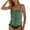 A73-AG, variant on Women's High Neck Tankini Tops Builtin Bra Only Tummy Control Swimsuit Tops Ruched Swim Tops Without Bottoms(XXL,Pink)