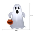thumbnail image 3 of Ghost with Jack-o'-Lantern Tote Airblown Yard Inflatable, Multicolor, 3.5', Halloween by Way To Celebrate, 3 of 9