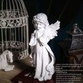 thumbnail image 3 of Girl Angel Sculpture Kadlawus Under $5 ! Resin Handcrafted Figurine for Home Decor, Elegant Living Room Bedroom Accent, Inspirational Gift for Special Occasions, 3 of 9