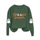 thumbnail image 4 of Heisall Womens Hoodies Halloween Print Round Neck Long Sleeve Loose Casual Sweatshirts, 4 of 8