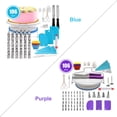 thumbnail image 2 of Yeacher CakeDecor Stainless Steel Cake Decorating Supplies Cake Turntable 106PCS/Set DIY Cream Tools, 2 of 7
