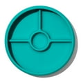 thumbnail image 6 of OXO Tot Silicone Divided Plate - Teal, 6 of 8