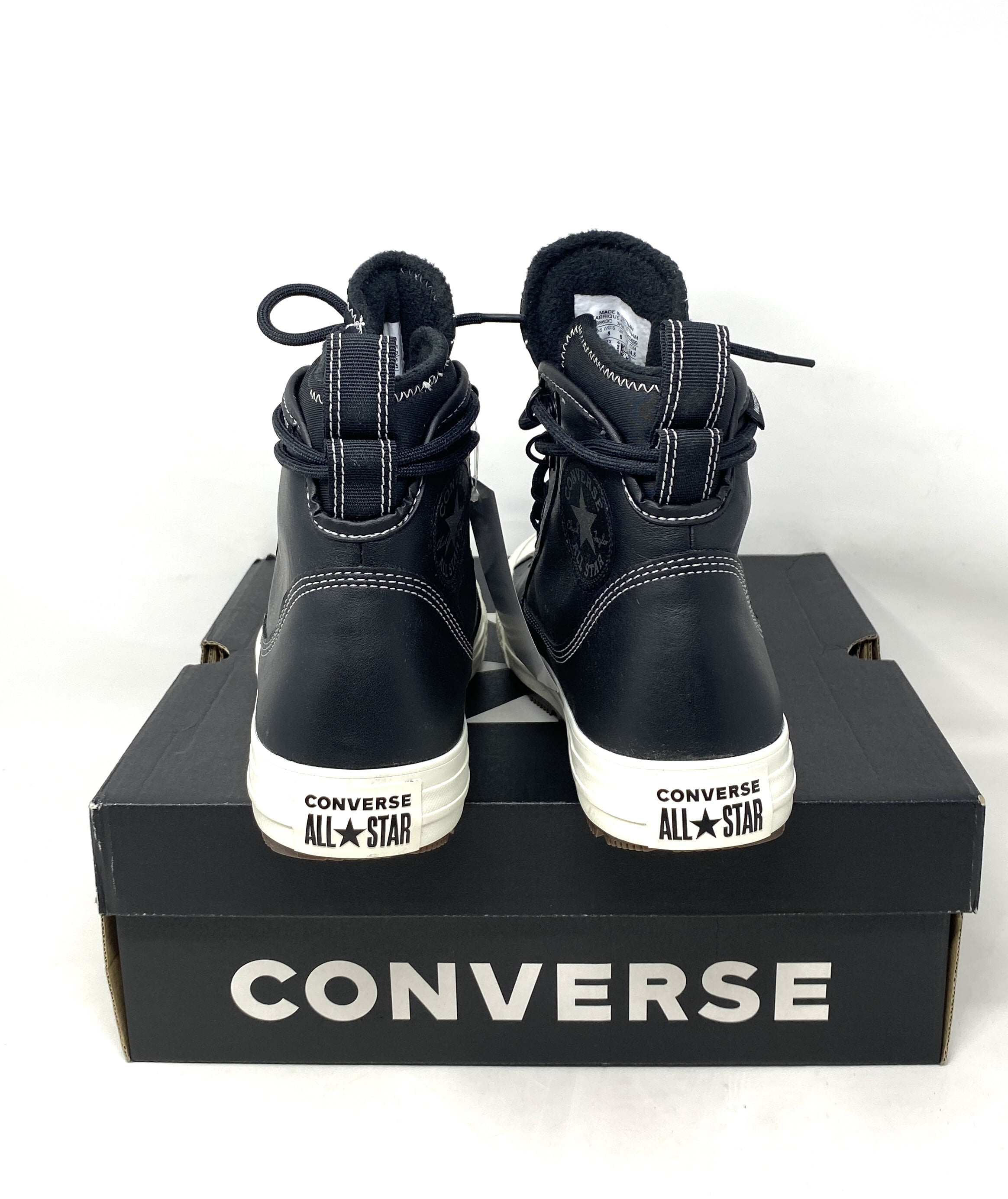 Converse Chuck Utility High Top Black Sneakers - Walmart.com