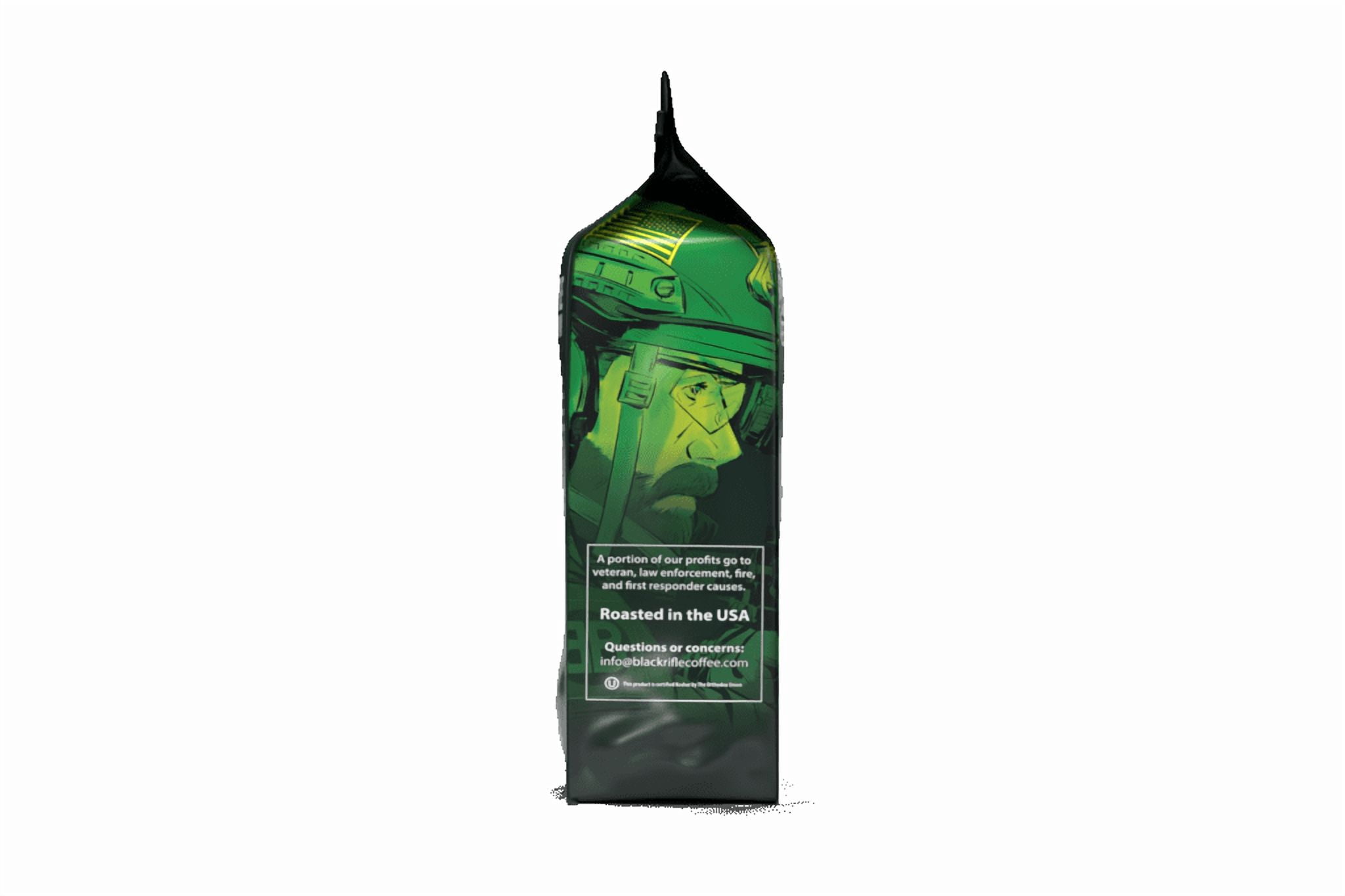 Black Rifle Coffee Company Beyond Black, Dark Roast, Ground Coffee, 12 oz
