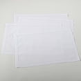 thumbnail image 2 of SARO 6100.E1420B 14 x 20 in. Rectangle Hemstitched Linen Blend Placemat - Ecru  Set of 4, 2 of 3