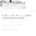 thumbnail image 4 of Safco Mobile Hanging Files Metal Stand for 36" Hanging Clamp with File Extension in Sand, 4 of 4