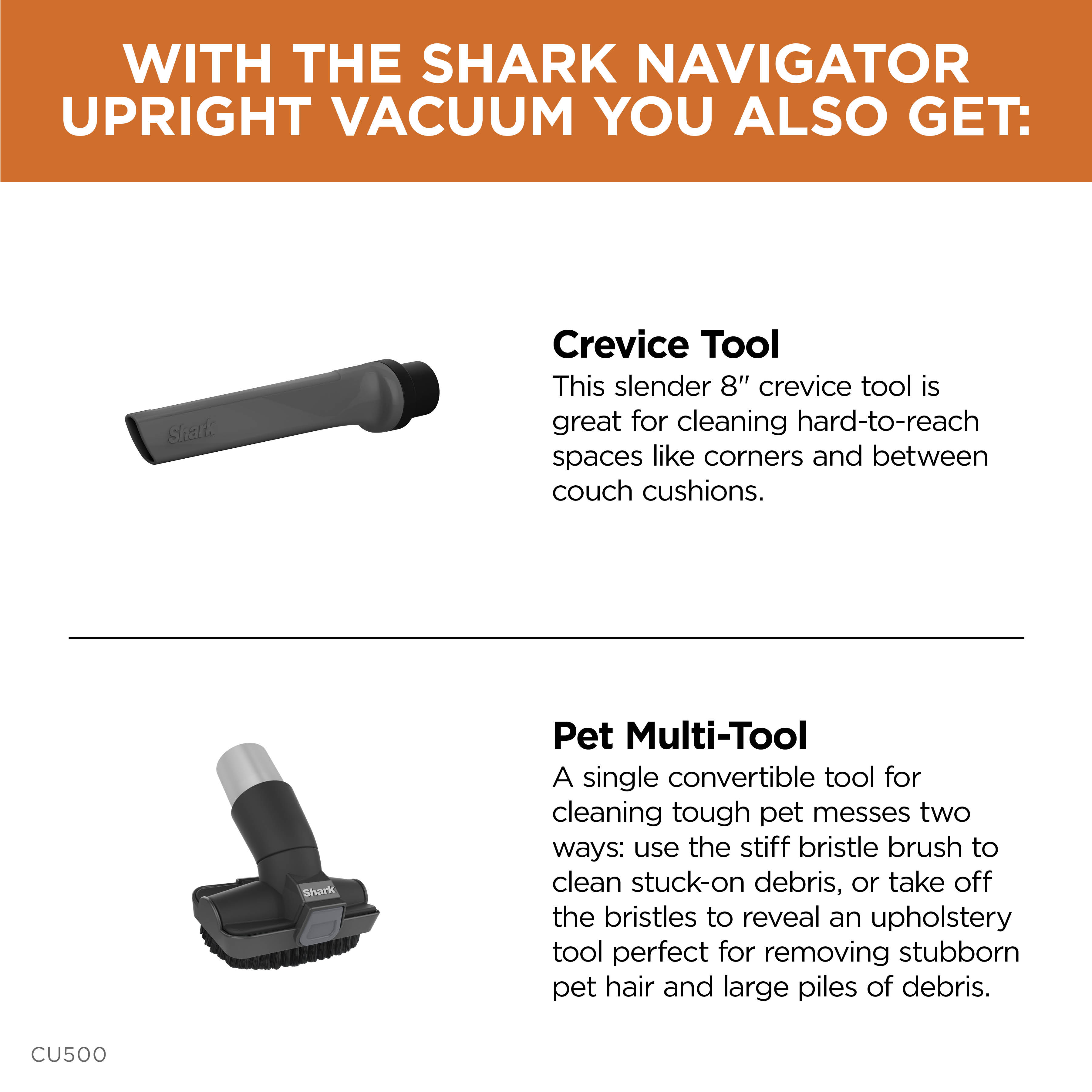 Shark® Navigator® Upright Vacuum with Self-Cleaning Brushroll, CU500 - image 5 of 6