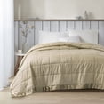 thumbnail image 3 of Gracie Mills Lucile Textured Oversized Down Alternative Blanket with Satin Trim - GRACE-3673, 3 of 4